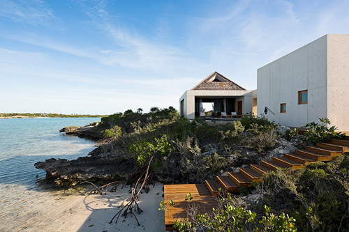 一朵美人莲：绽放海岛的清水混凝土度假别墅