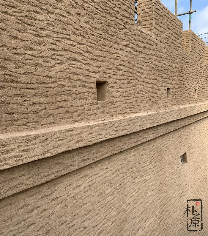 朴之原现代新型夯土墙